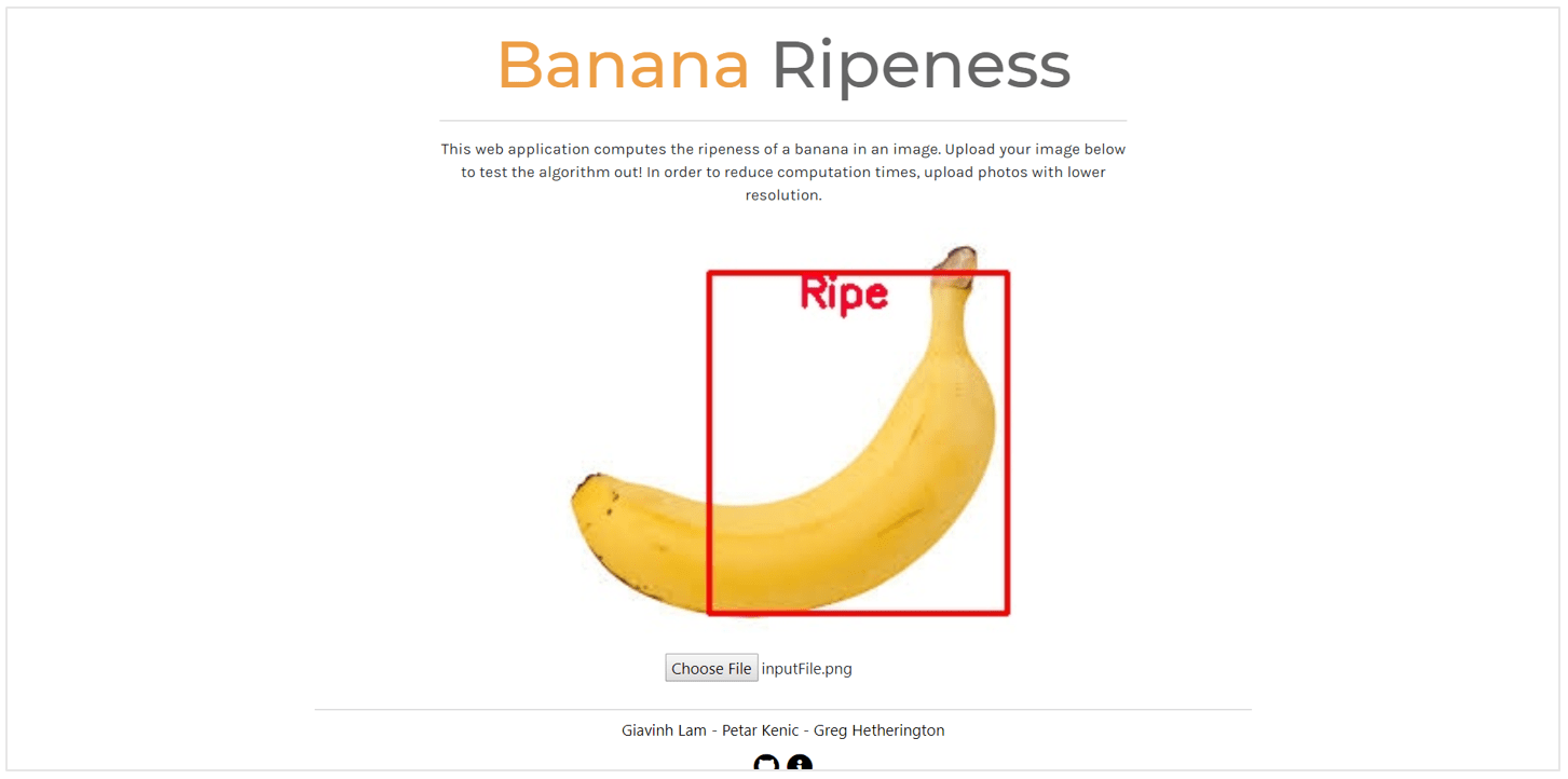 Banana Ripeness Detector Sample Image 1